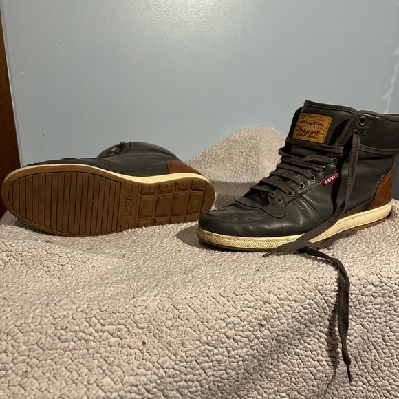 Levis High tops 10 - Picture 4 of 5